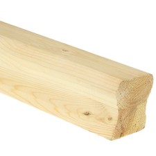 Pine handrail ungrooved - handrail,