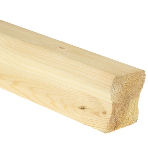 Pine handrail ungrooved - handrail,
