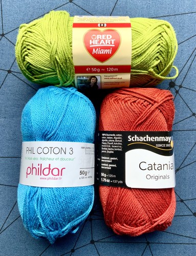 Lot 100 cotton - ~, x3