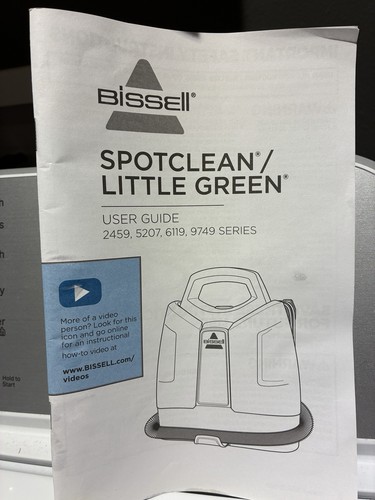 Manual only bissell spot - only,
