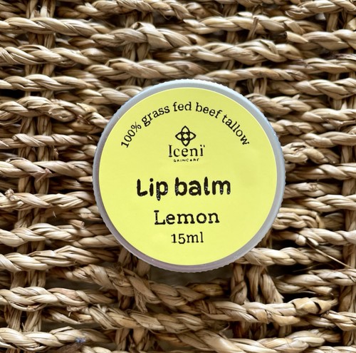 Iceni skincare lip balm - balm, lemon