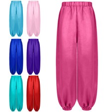 Girls satin harem - girls, pants