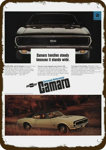1967 chevrolet camaro rally - camaro, ss