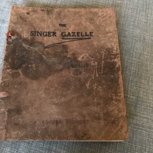 The singer gazelle - i, 2a