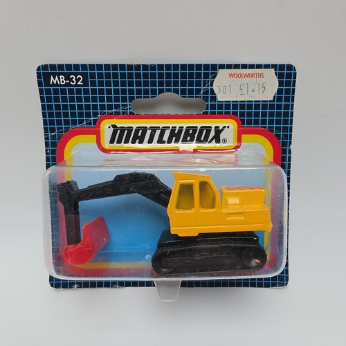 Matchbox 1991 excavator - 1991, mb-32