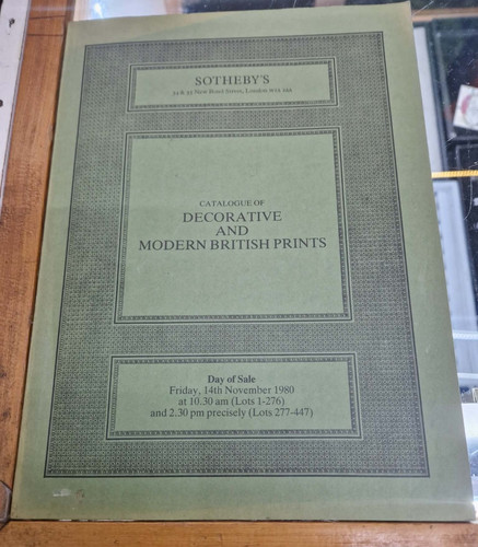 Sothebys catalogue 14th nov - 14th,