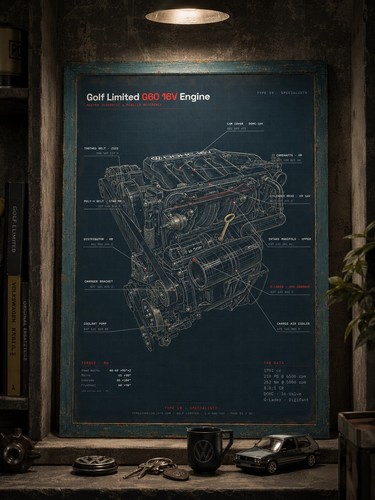 Golf limited g60 16v engine - vw,