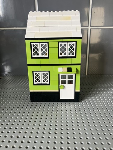 Lego town house lime white - town, &