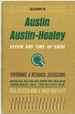 AUSTIN HEALEY FROGEYE SPRITE & Mk2 Mk3 100/6 & 3000 Mk1-3 1956-65 REPAIR MANUAL