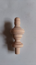 Wooden clock finial - finial, height