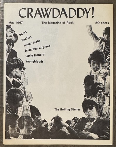 Crawdaddy magazine may - magazine,