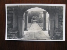 Cornwall postcard Godolphin House Hall Hawke Helston 1794 early