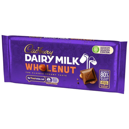 Cadbury dairy milk whole nut - milk,