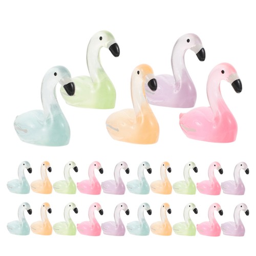 Pcs flamingo sculpture - 30,