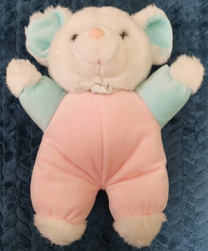 Vintage mouse pink blue - vintage,