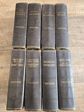 Vintage Charles Dickens 8-Vol