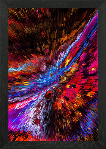 Abstract acrylic painting - abstract,