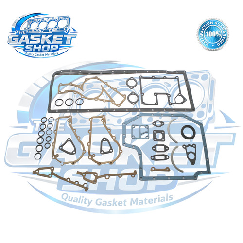 Bottom end block - gasket, e