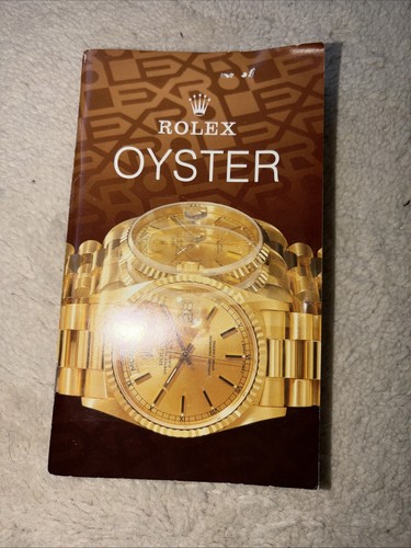 Rolex oyster catalogue circa - rolex,