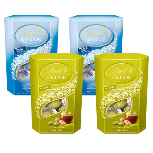 Lindt lindor milk white - white, &
