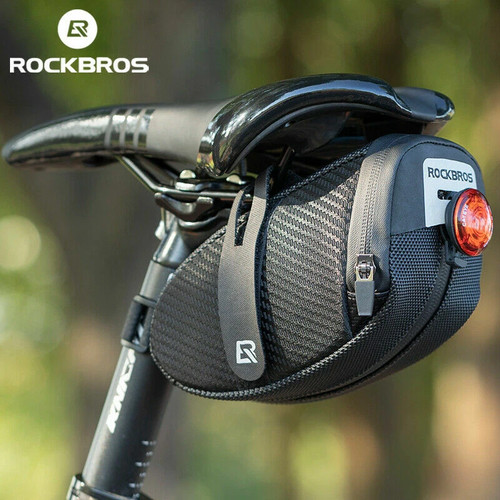 Rockbros bike saddle bag - bike,