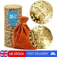 Metal Pirate Coins, 35PCS X