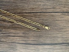 10k Yellow Gold Solid Figaro