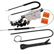 For AUDI A4 Avant (8ED, B7) Window Regulator Repair Kit Front Left