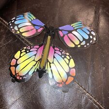 Paper Butterfly Elastic Band Spinner Flying