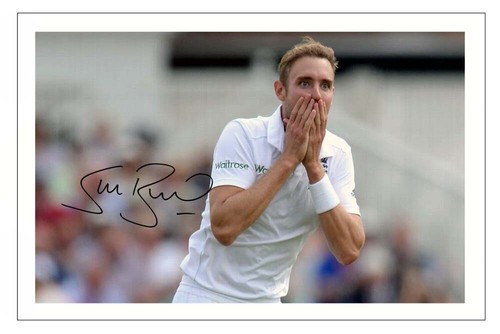 Stuart broad signed autograph - stuart,