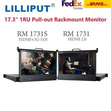 LILLIPUT RM-1731 17.3'' 1920×1080 Full HD IPS Screen 3G-SDI 1RU Pull-Out Monitor