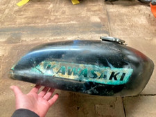 Kawasaki KH400 400cc Triple Fuel Gas Petrol Tank  used  for restoration.