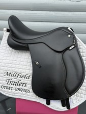 16 Inch Black Wintec 500 Pony