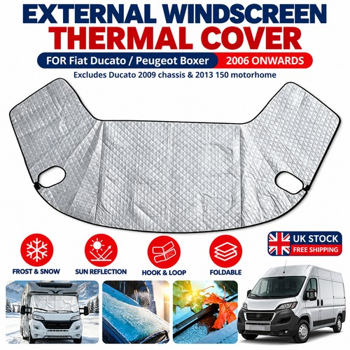 Motorhome thermal windscreen - motorhome,