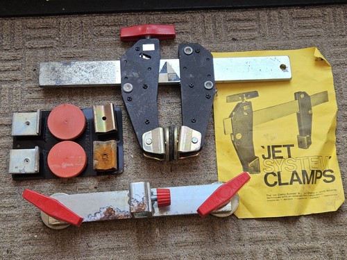 Vintage jet clamp inch bar - jet, 12