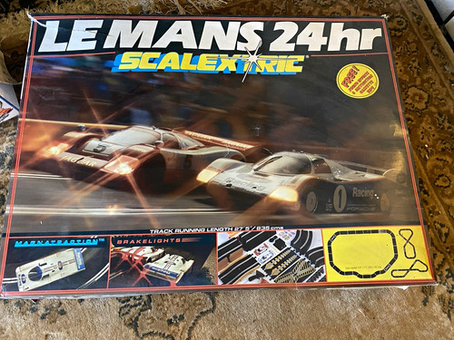 Scalextric mans 24hr boxed - le,