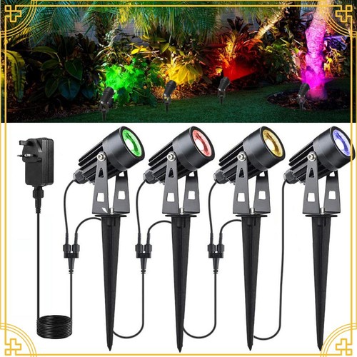Garden lights mains - garden, powered