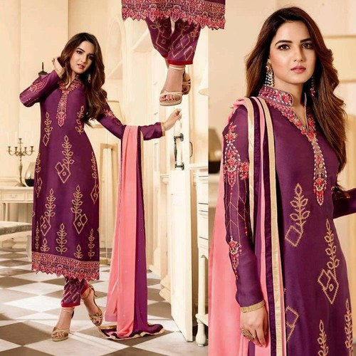 Magenta grgt hvy embr - hvy,