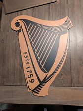 Guinness - MDF Wood Sign Man