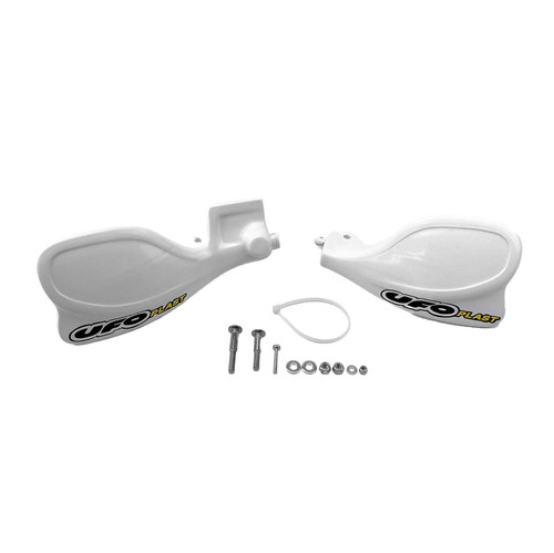 Ufo white hand - guards, yamaha