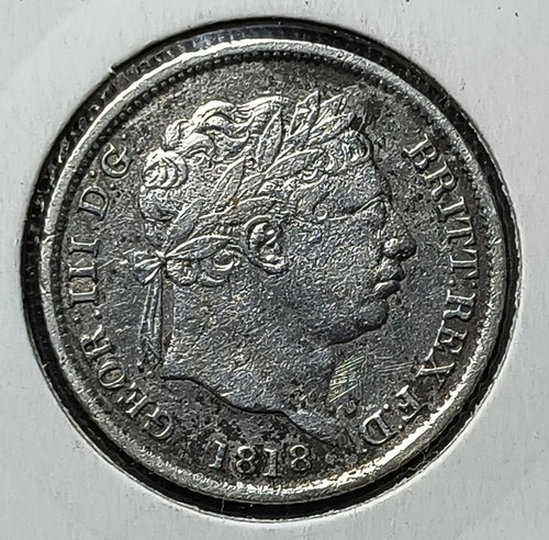 1818 shilling pre 1920 - -,