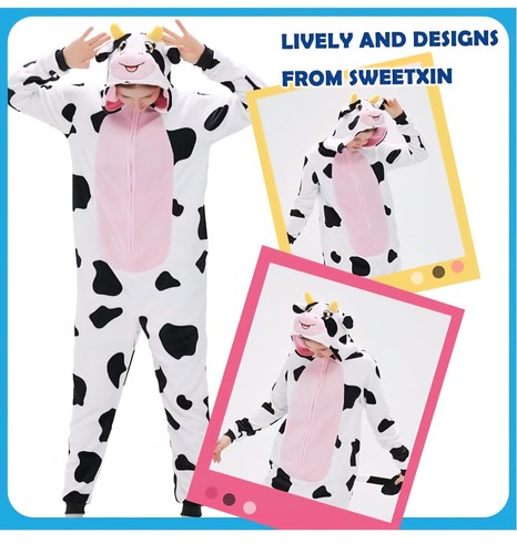 Unisex animal fleece one piece - unisex,