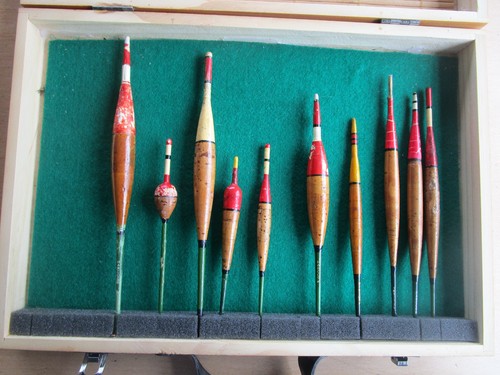 Early vintage fishing floats - early,