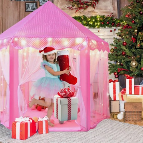 Kids light play tent pink - light,