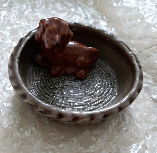 Wade england pottery brown - england,