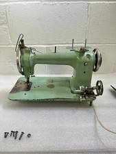 Wilcox and Gibbs sewing machine green rare 