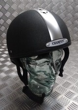 Champion Jockey Helmet Ex-Army Edition Ventair Deluxe With Maroon Cover 59cm