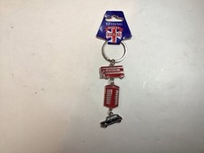 London Metal Keyring -London