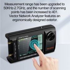 NanoVNA-H4 Plus Vector Network Analyzer 50KHz-2.7GHz HF VHF UHF 4"Touch Screen