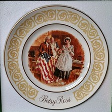 Betsy Ross Commemorative Plate